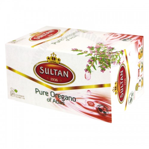 Sultan Herbal Tea Pure Oregano 20 Tea Bags Sahar Brand