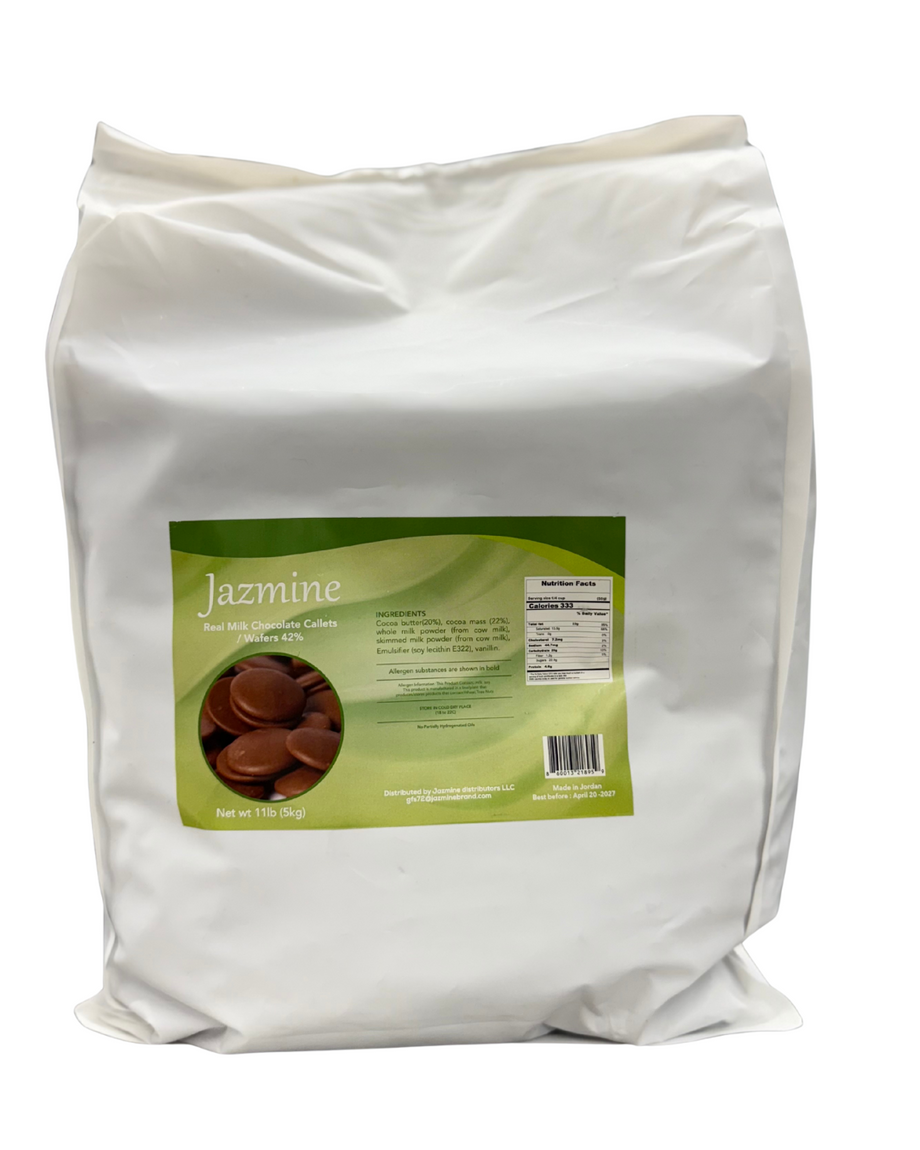 sahar商品 Jazmine Premium Milk Chocolate Wafers for Melting 11LB – Sahar Brand