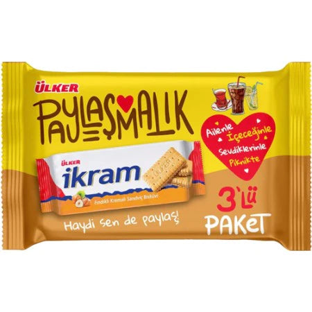 Ulker Paylasmalik 3 Pack 252g – Sahar Brand